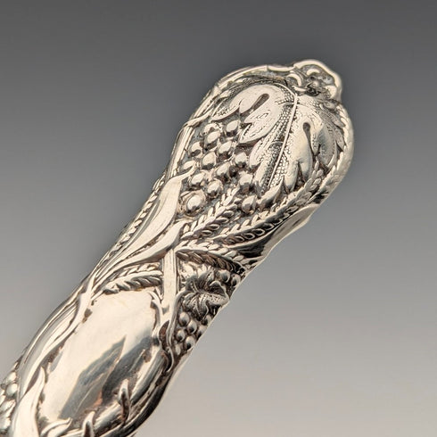 1840 年英國古董純銀手柄魚餐具 4 對 William Sansom